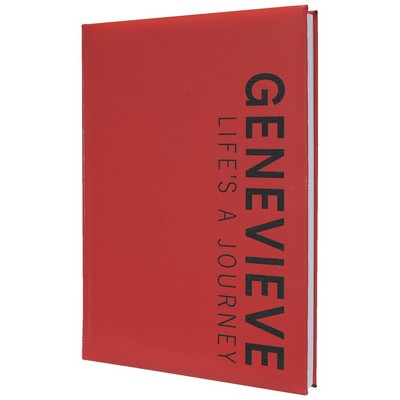 Leatherette Journal with Lined Notepad