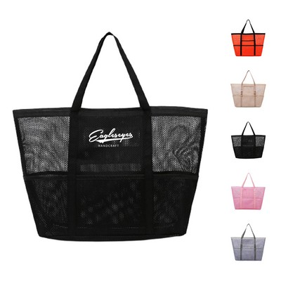 Extra-large Mesh Beach Tote Bag