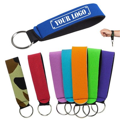 Neoprene Wrist Keychain