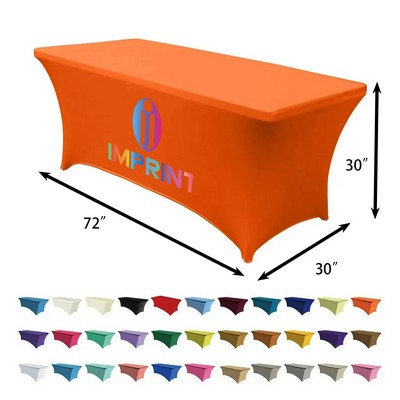 Premium Elastic Table Cover 3-Sided 6"