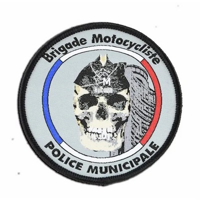 3.5'' Embroidered Patches - 75% Embroidery