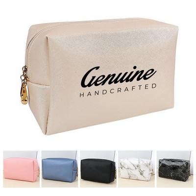 Waterproof PU Leather Makeup Bag