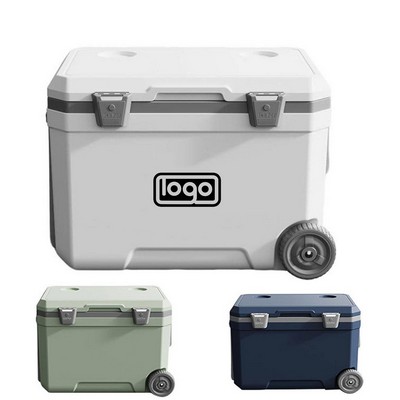 45L Outdoor Trolley Insulated Box Cart