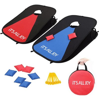 Foldable Camping Bean Bag Toss Game Set