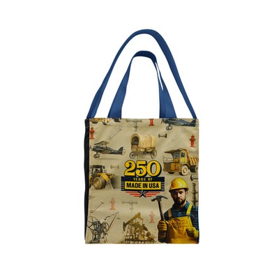 Edged Shoulder Pocket Tote