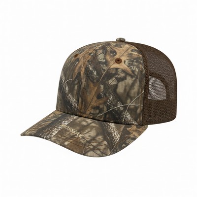 Brown RealTree® Mesh Snapback Prostyle Cap