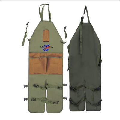 Garden Gardening Multi Pocket Leg Protection Apron