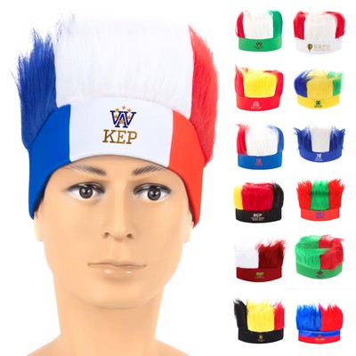 Soccer Fan Wig Headband