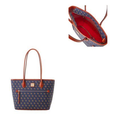 Dooney & Bourke Navy Blue Gretta Tote Bag