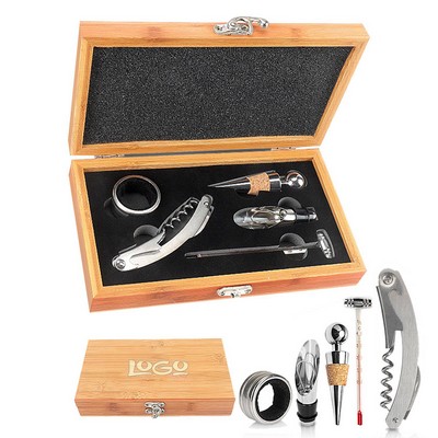 Wood Wine Set
