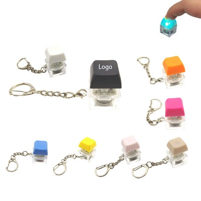Fidget Keychain Stress Button