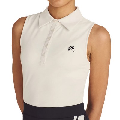 Malbon Golf Women's Evergreen Claudia Sleeveless Polo