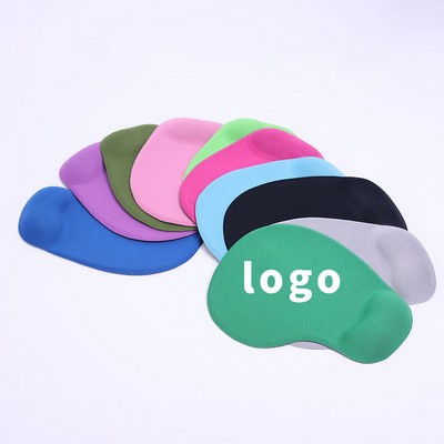 Ergonomic Mouse Pad With Wrist Silicone Support