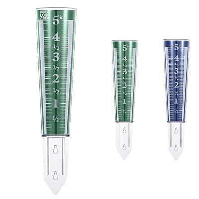 Outdoor Lawn Rain Gauge Stake