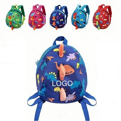 Dinosaur Toddler Mini Backpack With Safety Leash