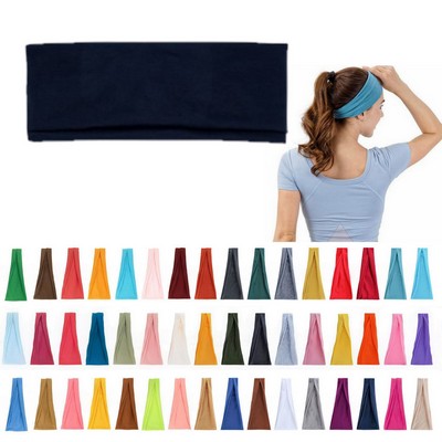 Wide Headbands Yoga Workout Hair Accessories Band