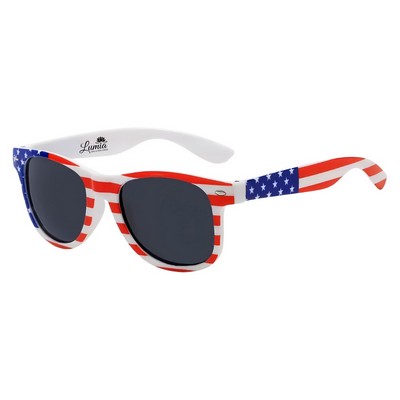 American Flag Patriotic Sunglasses