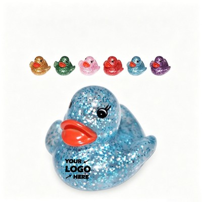 Glitter Rubber Ducks