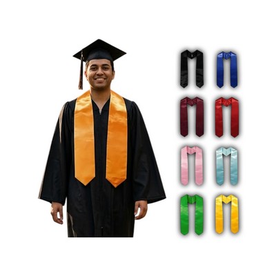 Customizable 60" Graduation Honor Stole for Commencement (Ocean)