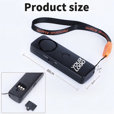 130db Personal Alarm & Flashlight