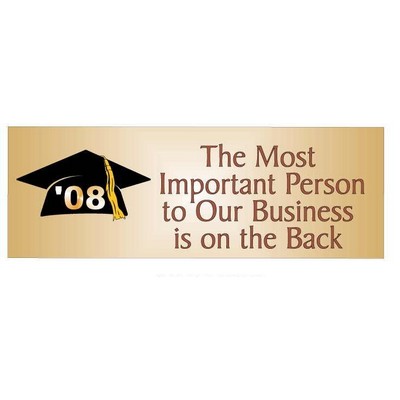 Graduation Cap Panoramic Photo Hand Mirror (1 5/8"x4 5/8")