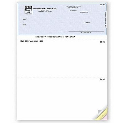 Laser Multi-Purpose Top Checks - Deltek® Compatible (2 Part)