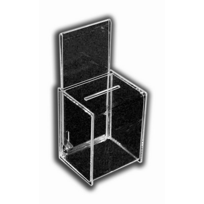 Sign-Backed Collection Boxes (11"x7"x7")