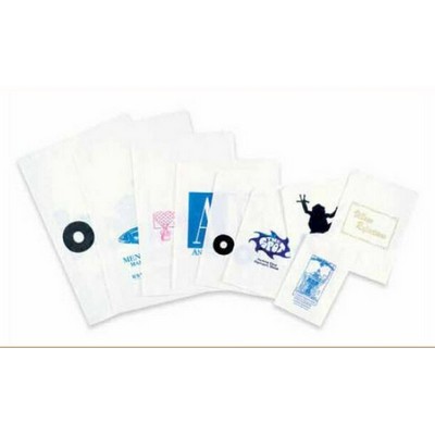 White Kraft Paper Merchandise Bag (14"x3"x21")