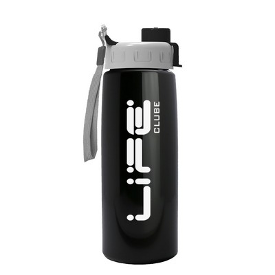 Garyline® Flair Tritan® Metallike Bottle with Drink-Thru Lid - 26 oz.