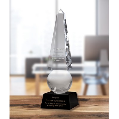 Monumental Obelisk Award (14 5/8" x 4½")