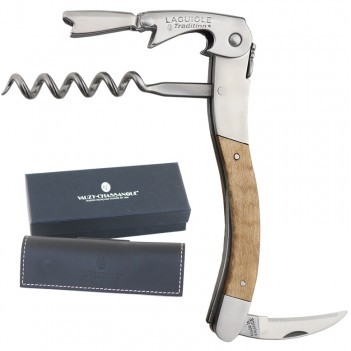 Laguiole Tradition® Olive Wood Brown Handle