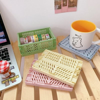 Foldable Plastic Storage Baskets