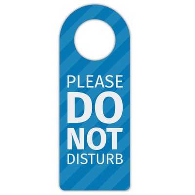 1 Side Full Color Custom Oval Door Hangers (4" x 9")