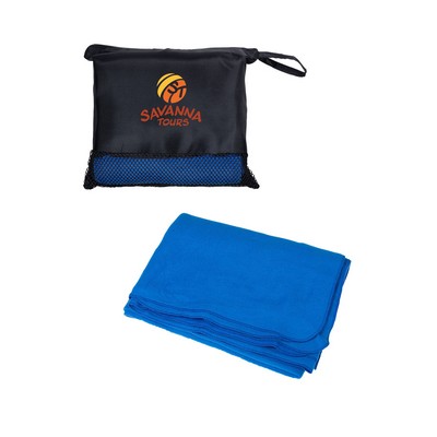 Travel Blanket In Pouch