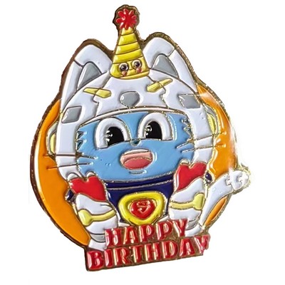 1" Soft Enamel Lapel Pin