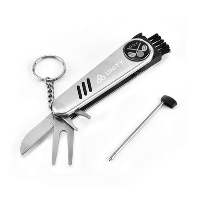 Stainless Steel Golf Tool Keyholder