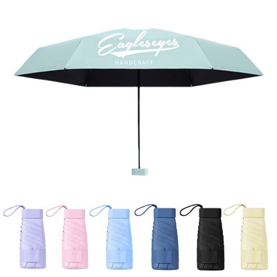 Mini Rubber-coated Uv Protection Umbrella