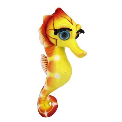 Orange/red Seahorse
