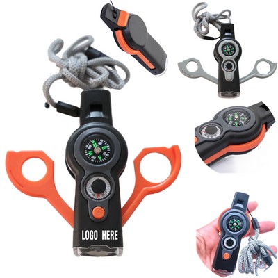 7-in-1 Multi-Function Outdoor Survival Tool