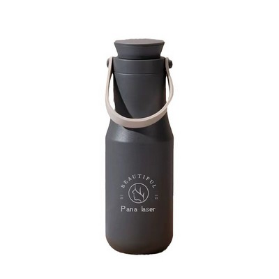 16 Oz Stainless Steel Water Cup With Handle