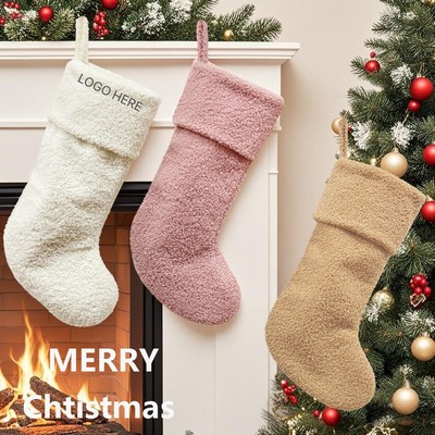 Thick Teddy Christmas Stocking Ornaments Gift bags