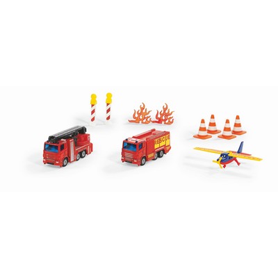 Gift Set Fire Brigade Die-Cast Model