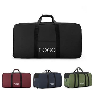 Spacious Canvas Travel Tote Bag