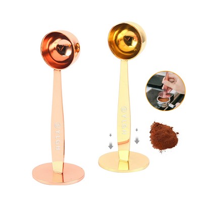 Golden Color 15ml Measuring Spoon With Pressed Base