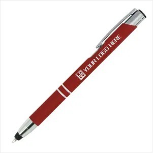Tres-Chic Softy Stylus - Laser Engraved - Metal Pen(Ocean)