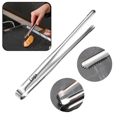 Precision Serrated Non-Slip Tips Stainless Steel Grill Tongs