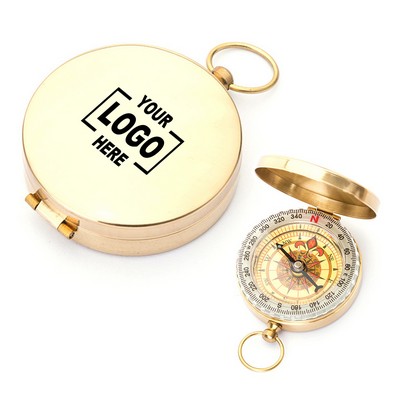 Outdoor Luminous Copper Compass