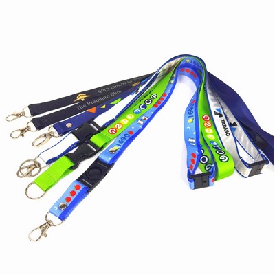 Custom detachable lanyard