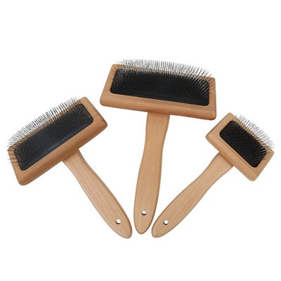 7" Custom Solid Wood Pet Comb