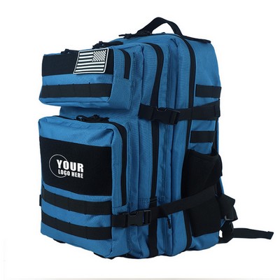 45L Large Water-Resistant Tactical Backpack
